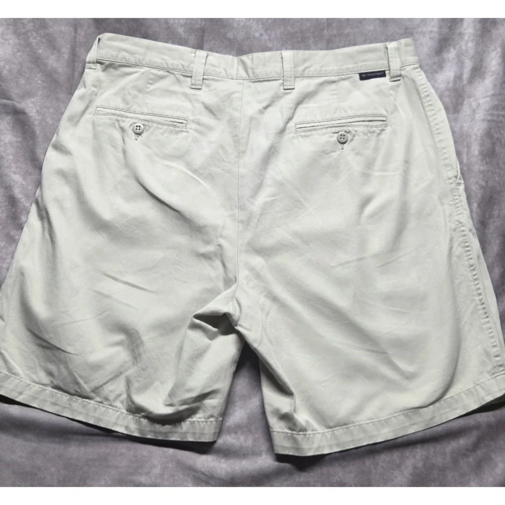Dockers Shorts Men's Size 38 Pleated Chino Beige Khaki Vintage 90's Classic